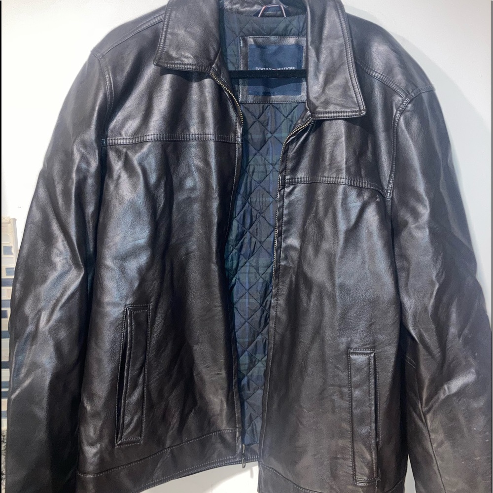 Tommy Hilfiger faux leather jacket